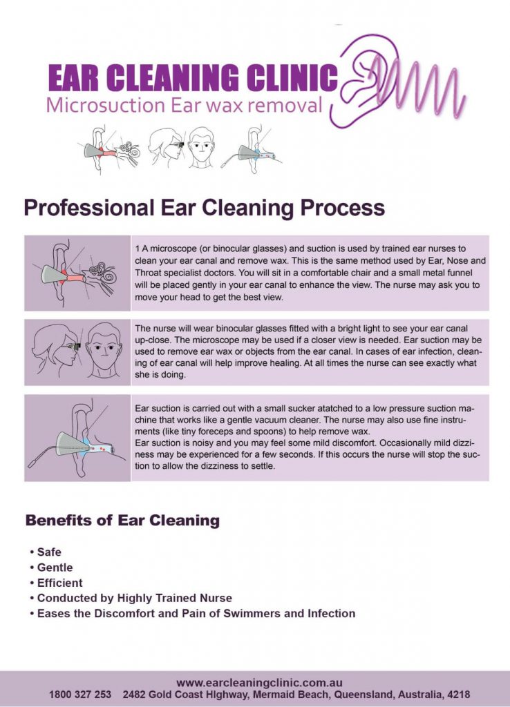 The professional ear cleaning process1 Ear Cleaning Clinic