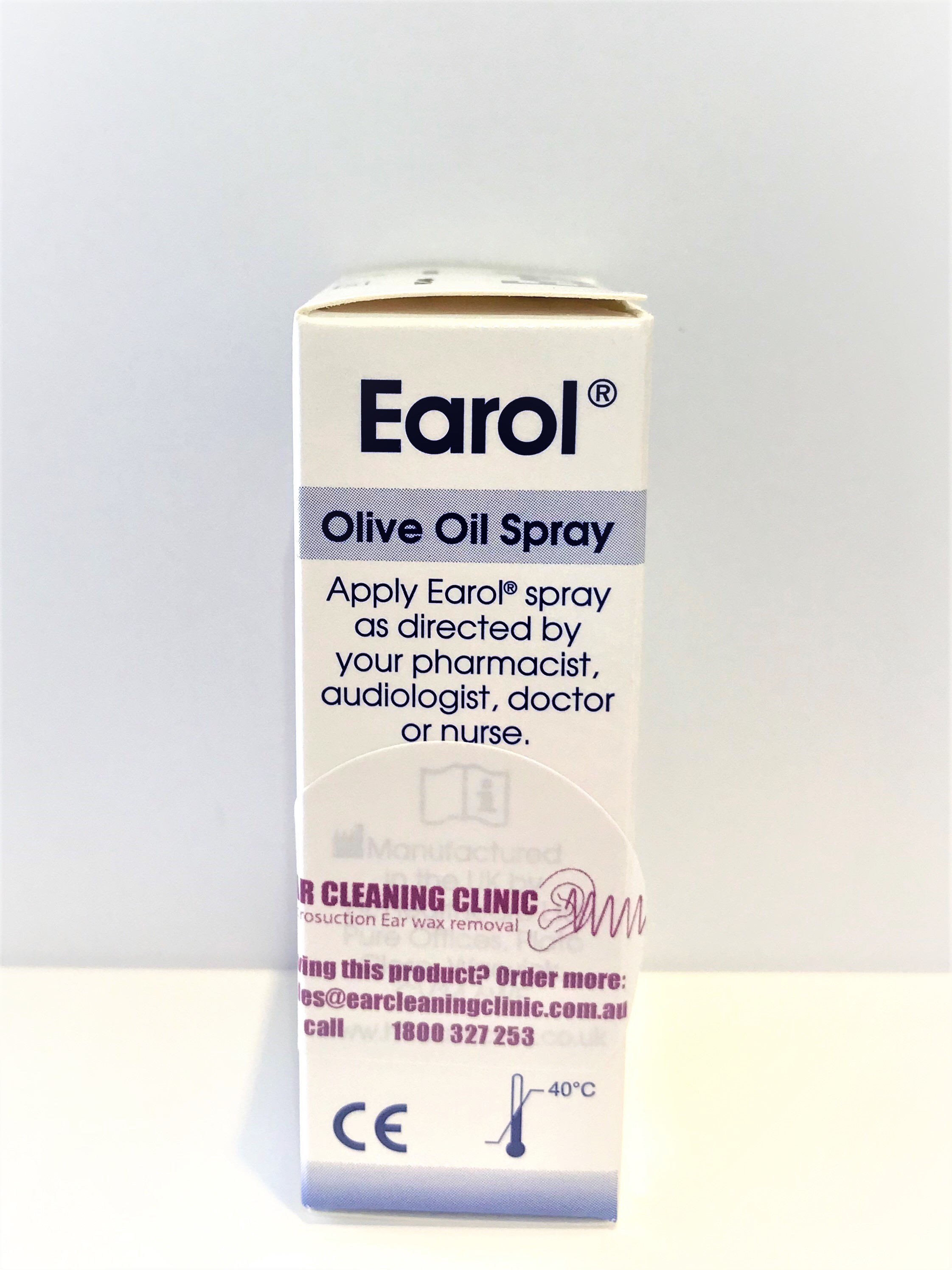 Earol Olive Oil Spray Ear Cleaning Clinic